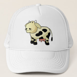 Cartoon Dairy Cow Cap Truckerkappe