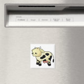 Cartoon Dairy Cow Magnet (In Situ (Geschirrspüler))