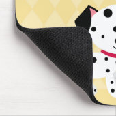 Cartoon dalmation Hunde- u. Feuerhydrant mousepad (Ecke)