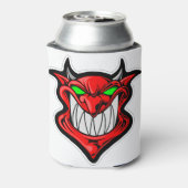 Cartoon-Dämon Dosenkühler (Kanne Rückseite)