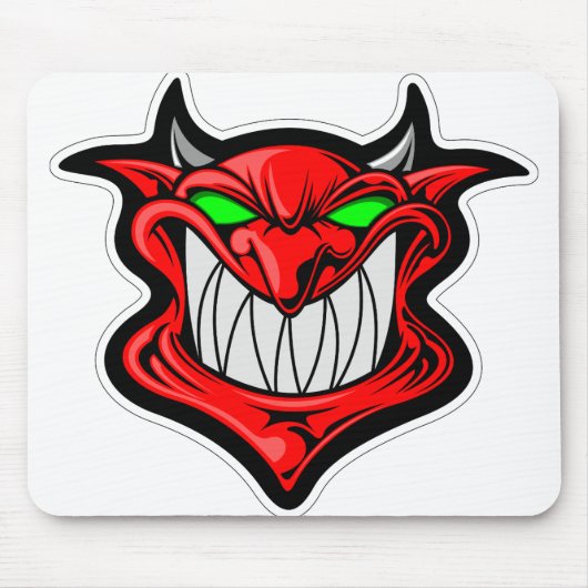 Cartoon-Dämon Mousepad (Vorne)