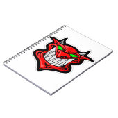 Cartoon-Dämon Notizblock (Linke Seite)