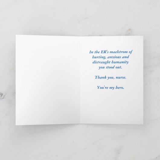 Cartoon danken Ihnen zu Herausragendes Dankeskarte (Innenseite)