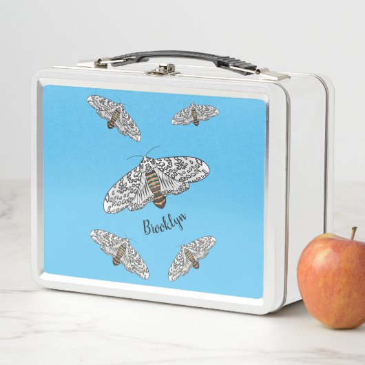 Cartoon-Darstellung von Riesenleoparden Metall Brotdose (Beispiel)