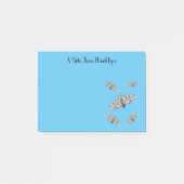 Cartoon-Darstellung von Riesenleoparden Post-it Klebezettel (Vorderseite)