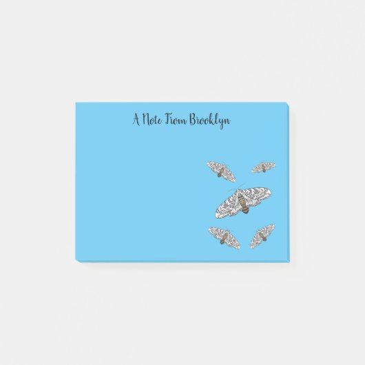 Cartoon-Darstellung von Riesenleoparden Post-it Klebezettel (Vorderseite)