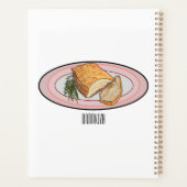 Cartoon-Darstellung von Schweinebauch Planer (Rückseite)