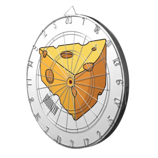 Cartoon Dartscheibe (Vorderseite rechts)