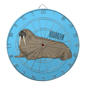 Cartoon Dartscheibe
