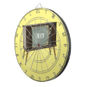 Cartoon Dartscheibe (Vorderseite rechts)