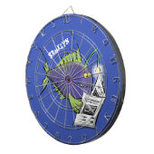 Cartoon Dartscheibe (Vorderseite rechts)