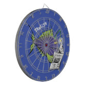 Cartoon Dartscheibe (Vorderseite Links)