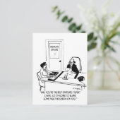 Cartoon der Akademie 6261 Postkarte (Stehend Vorderseite)