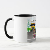 Cartoon der Crossing Guard von PrintedPerfection.c Tasse (Links)