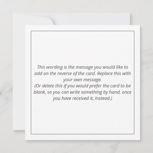 Cartoon der Ehefrau mit Ehemann, der Drink Driver  Karte (Rückseite)