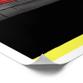 Cartoon der Feuerwasserrückgewinnung Poster (Ecke)