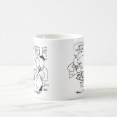 Cartoon der Geschlechtszuweisung Kaffeetasse (Mittel)