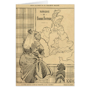 Cartoon der Königin Victoria von Le Rire