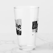 Cartoon der Polizeischule Glas (Links)