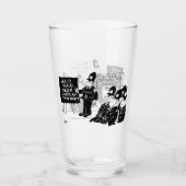 Cartoon der Polizeischule Glas (Vorderseite)