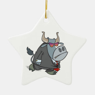 Cartoon der Sicherheitswache Keramik Ornament