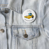 Cartoon der Straßenwalze Button (Beispiel)