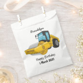Cartoon der Straßenwalze Geschenktütchen (Ausgeschnitten)