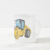 Cartoon der Straßenwalze Mattglastasse (VorderseiteRechts)