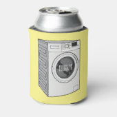 Cartoon der Waschmaschine Dosenkühler (Kanne Rückseite)