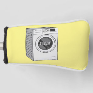 Cartoon der Waschmaschine Golf Headcover
