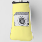 Cartoon der Waschmaschine Golf Headcover (Rotieren 90)