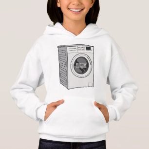 Cartoon der Waschmaschine Hoodie