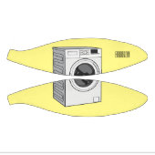 Cartoon der Waschmaschine Mini Basketball (Panele)