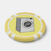 Cartoon der Waschmaschine Pokerchips (Einzeln)