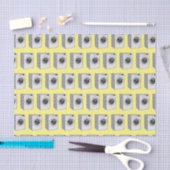 Cartoon der Waschmaschine Seidenpapier (Handwerk)