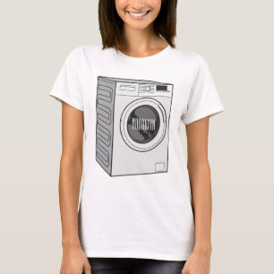 Cartoon der Waschmaschine T-Shirt