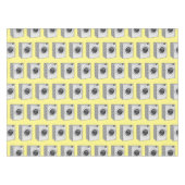 Cartoon der Waschmaschine Tischdecke (Vorderseite (Horizontal))