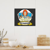 CARTOON DER WELTBESTEN STEUERVORBEREITUNG POSTER (Küche)