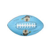 Cartoon des Affen Football (Vorderseite)