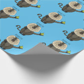 Cartoon des Affen Geschenkpapier (Ecke)