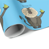 Cartoon des Affen Geschenkpapier (Rolleneckpunkt)