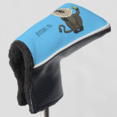 Cartoon des Affen Golf Headcover (3/4 Vorderseite)