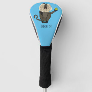 Cartoon des Affen Golf Headcover