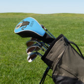 Cartoon des Affen Golf Headcover (In SItu)