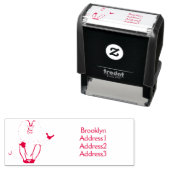 Cartoon des Affen Permastempel (Beispiel)