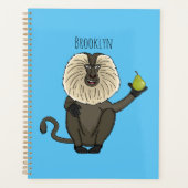 Cartoon des Affen Planer (Vorderseite)