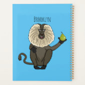 Cartoon des Affen Planer (Rückseite)