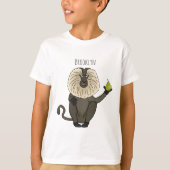 Cartoon des Affen T-Shirt (Vorderseite)