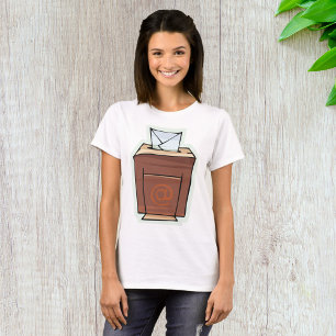 Cartoon des E-Mail-Postfachs T-Shirt