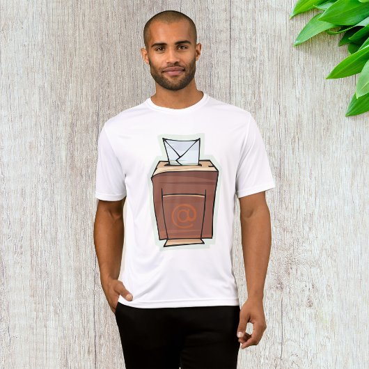 Cartoon des E-Mail-Postfachs T-Shirt